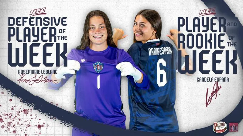 Espana, Leblanc Sweep NEC Awards for FDU