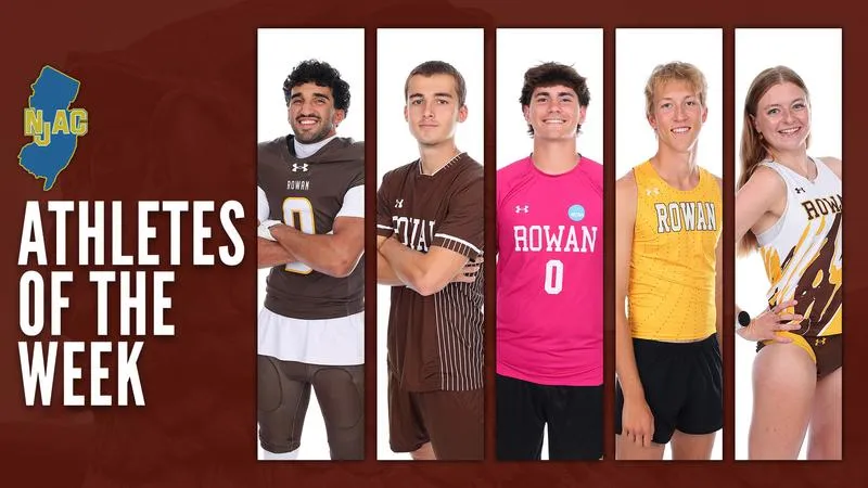 Five Rowan Student-Athletes Garner First NJAC Weekly Honors of the New Season