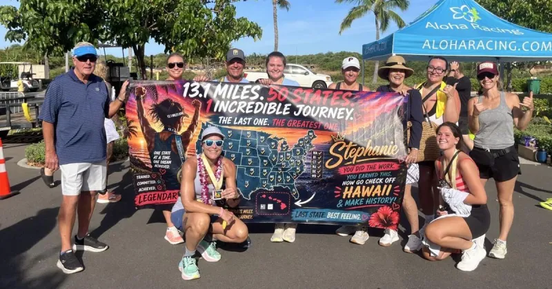 Take a look at where Northfield runner Stephanie Riis has competed
