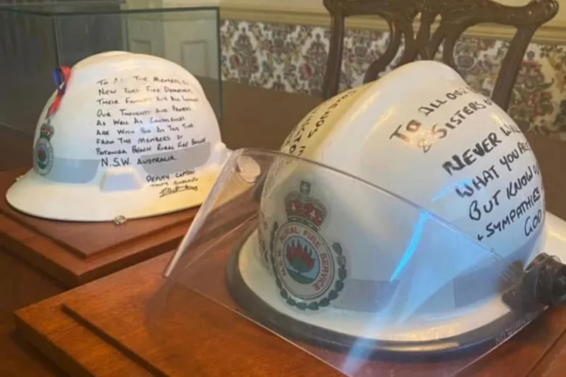 25 years later, these 9/11 helmets still carry a powerful message