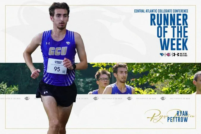 Ryan Pettrow Named CACC Runner of the Week