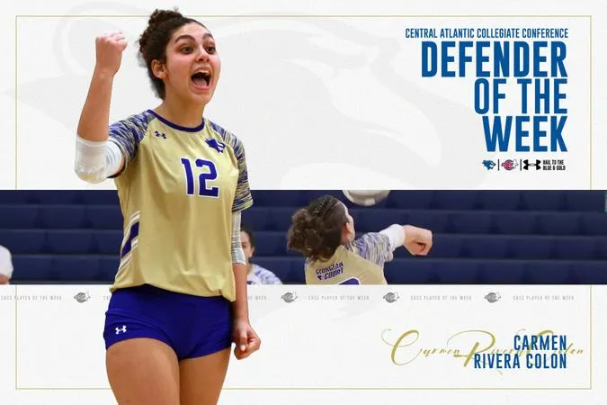 Lions' Rivera Colon Picks Up CACC Defensive Player of the Week Honors