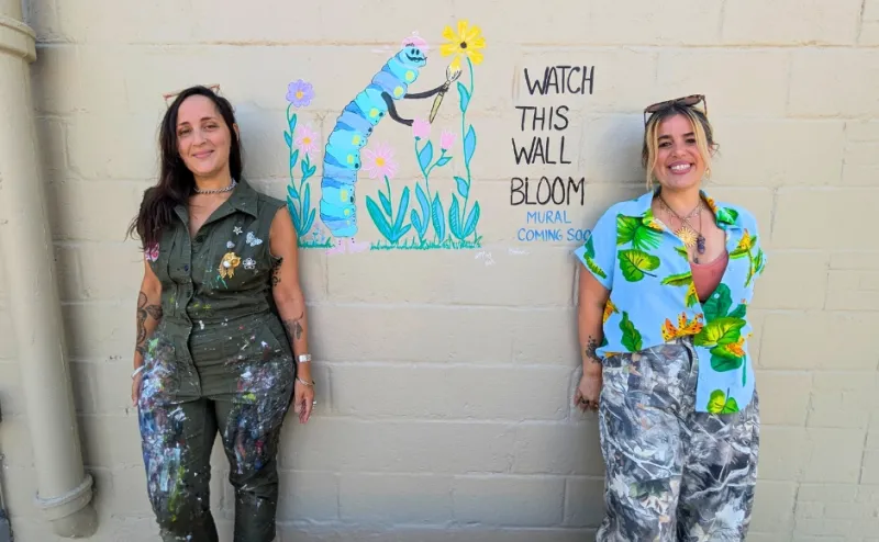 Collingswood BID Commissions Resident Artists for First Mural Installation