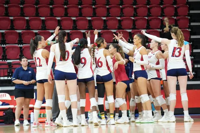 Highlanders Battle Lafayette in Four Sets Wednesday Night