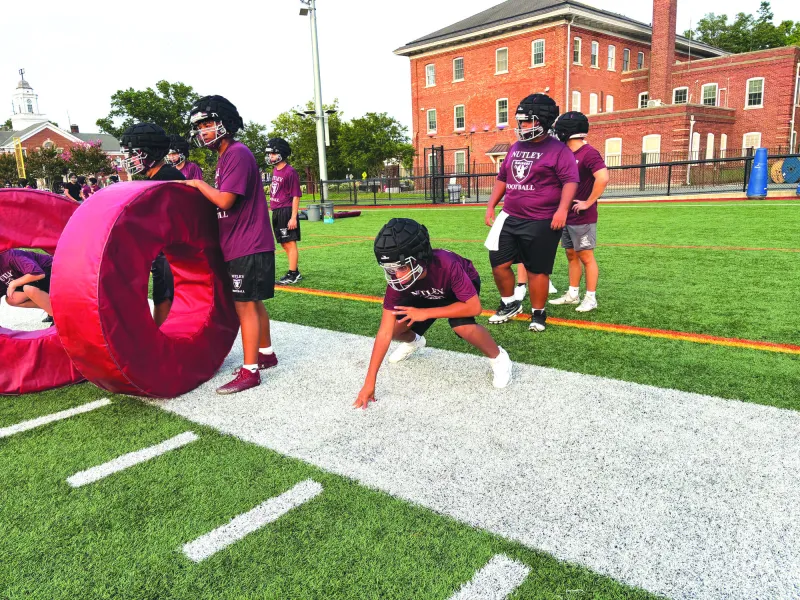 Nutley HS football team defeats Orange for first win of the season