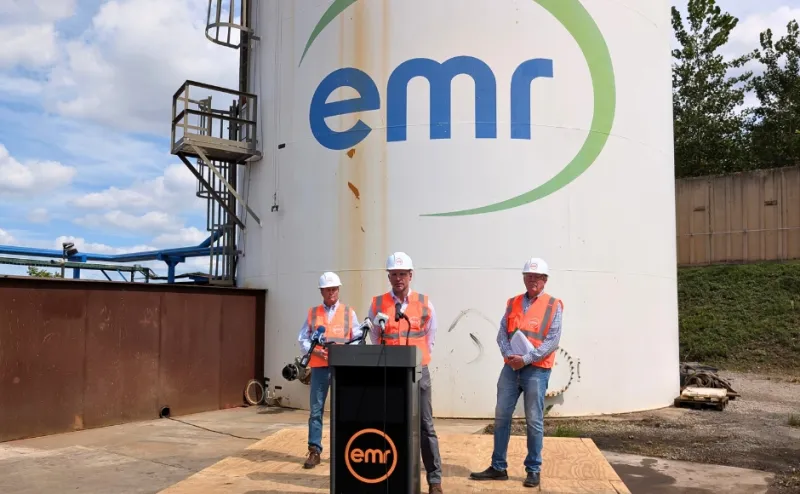 Congressmen Visit EMR to Stump for Regulation of Batteries Blamed for Scrapyard Fires