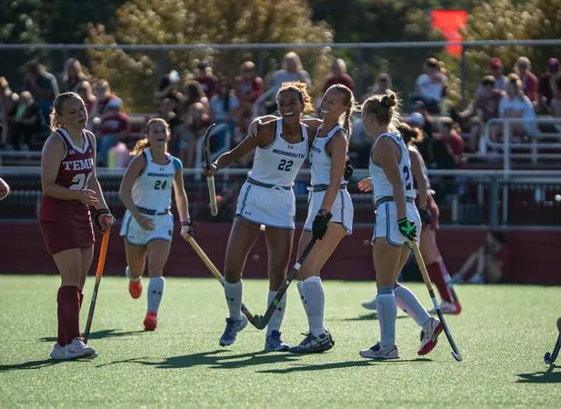 Monmouth Field Hockey Collects 4-2 Road Win Over Temple