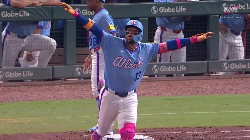 Acua homers for Braves, Mahle turns in another stellar outing in 1...