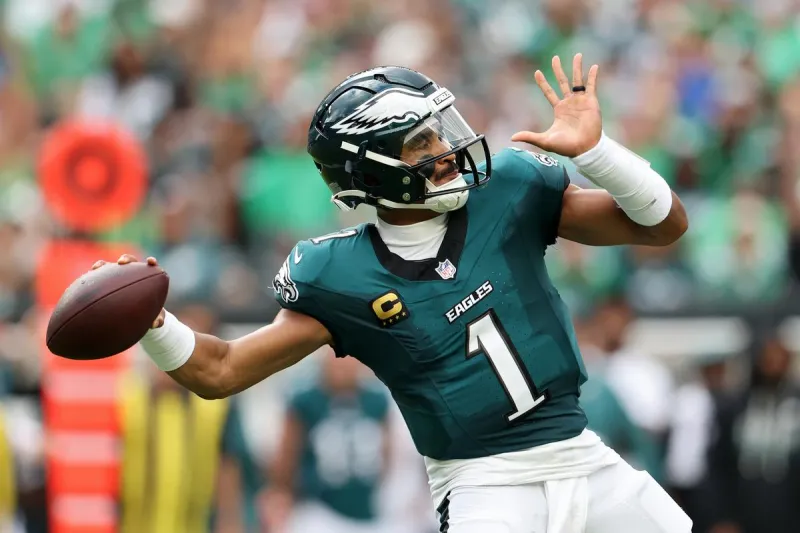 Dave Weinberg's Commanders-Eagles 2-minute drill