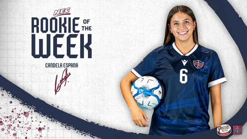 Espana Earns Second Consecutive NEC Rookie of the Week