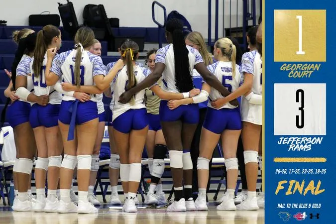 After Set One Win, GCU Volleyball Falls in Four at Jefferson