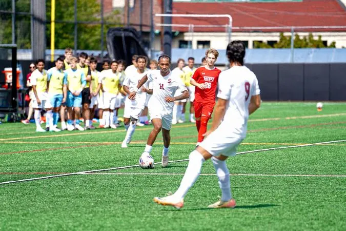 No. 15 Men's Soccer Takes Down Springfield, 3-1