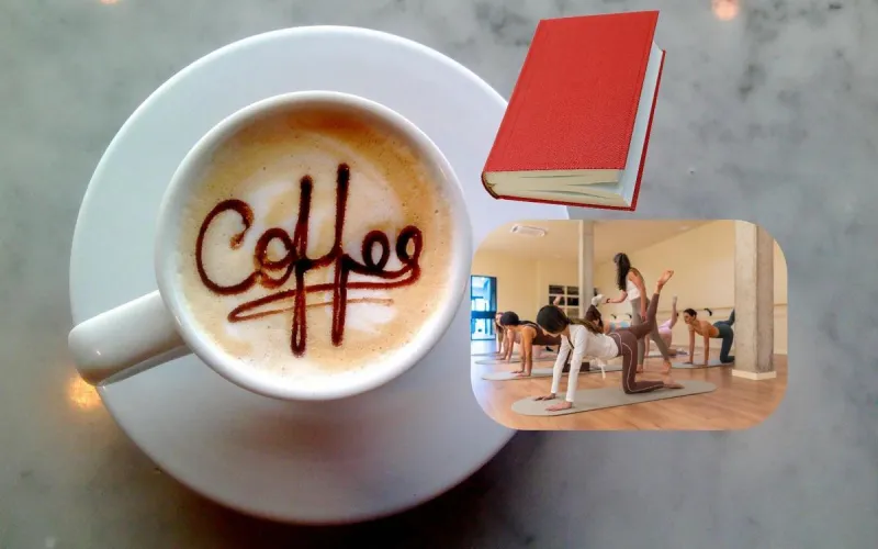 New Shore Coffee Shop Combines Coffee, Reading, and Exercise