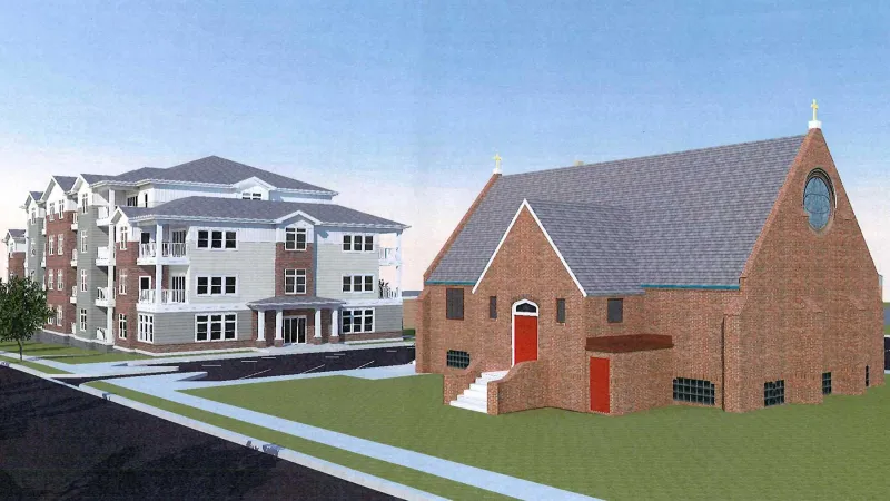 Redevelopment Plan in Haddon Heights Saves a Historic Church and Adds Housing