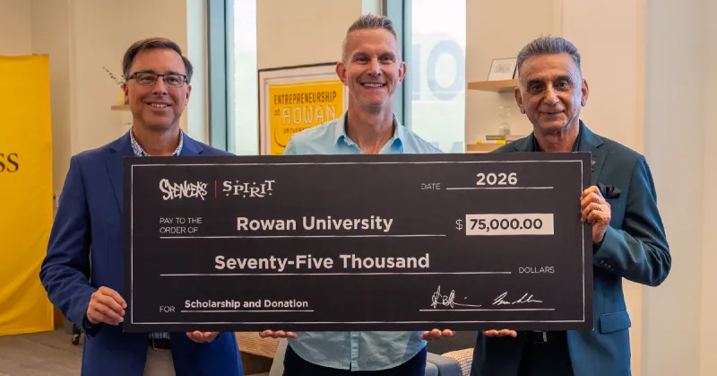 Spencer Spirit Holdings contributes $75,000 to Rowan University