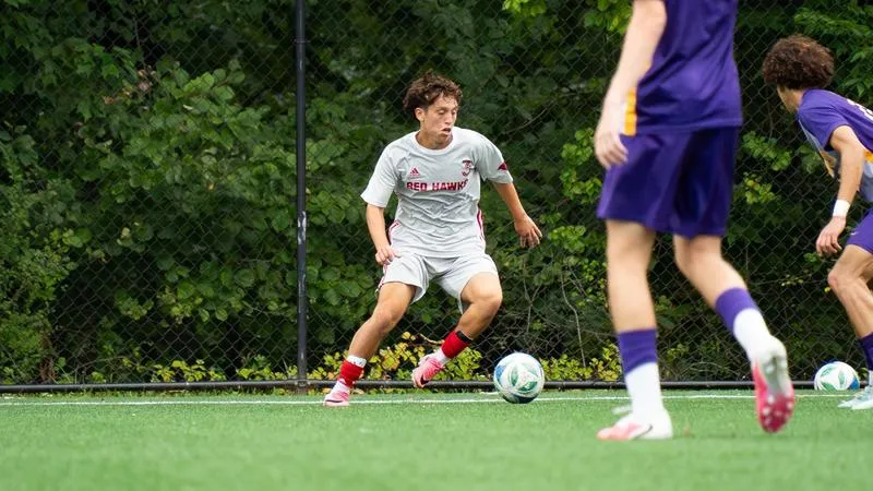 Men's Soccer Tallies Two Late Goals; Downs Swarthmore 3-1 on Road