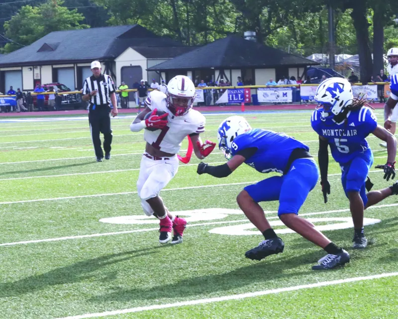 Bloomfield HS football team falls short vs. Montclair