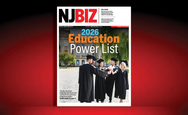 Caldwell University President, Dr. Senese, Named in NJBIZ 2026 Education Power List