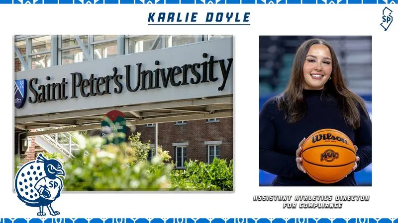 Saint Peter's Hires Karlie Doyle As Assistant Athletics Director For Compliance
