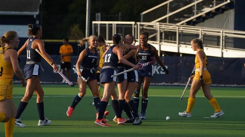 abha Curran Scores Overtime Winner to Lift Monmouth Field Hockey Over Towson
