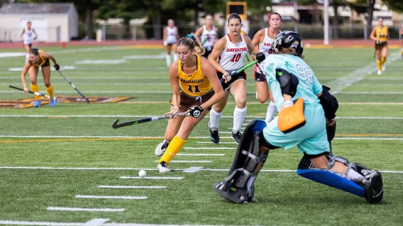 Kowalczyk Leads the Way in Field Hockey's 4-0 Shutout of Haverford