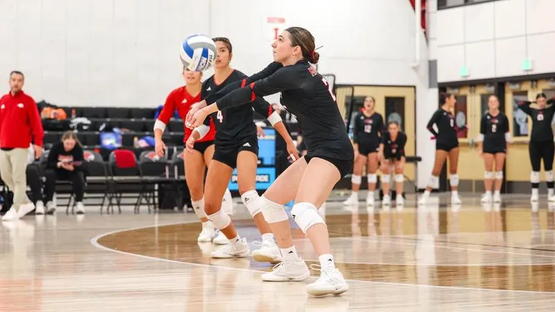 Volleyball Downed by Whittier; Bests Franklin & Marshall in First Home Tri-Match