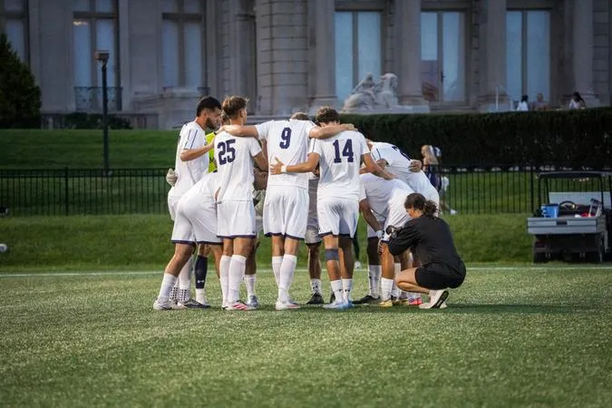Late Goal Lifts Northeastern Over Monmouth Men's Soccer
