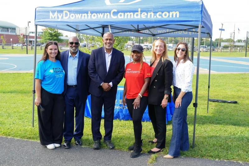 Commissioners attend Habitat for Humanity Rock the Block