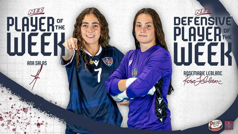 Leblanc, Salas Garner NEC Weekly Awards