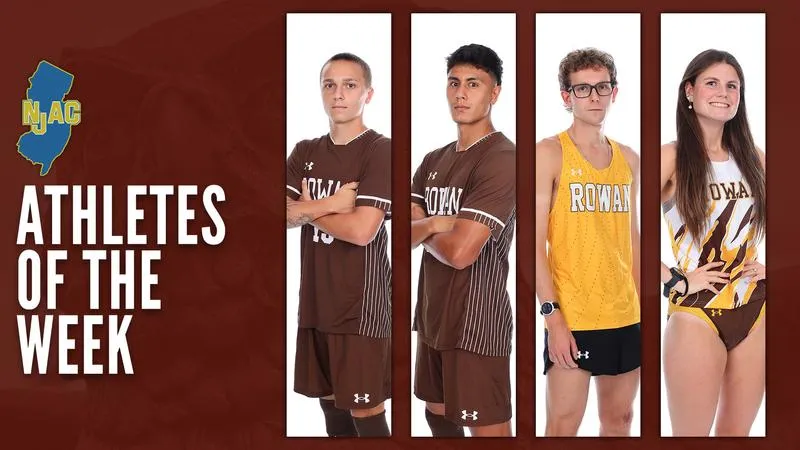 Grozinski, Ferreira, Brad, and Stakelbeck Awarded Weekly Honors by the NJAC