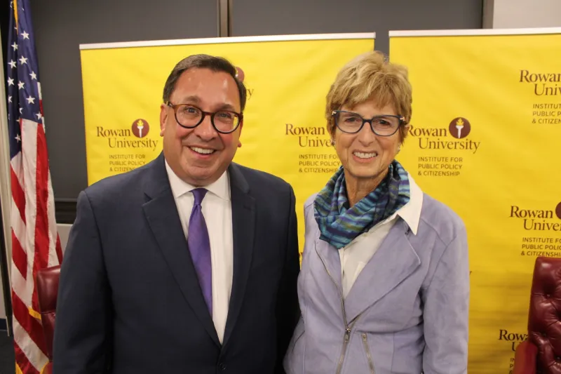 Former New Jersey governor speaks to Rowan