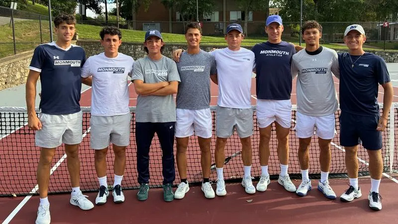 Monmouth Men's Tennis Cruises in Season Opener at Lafayette