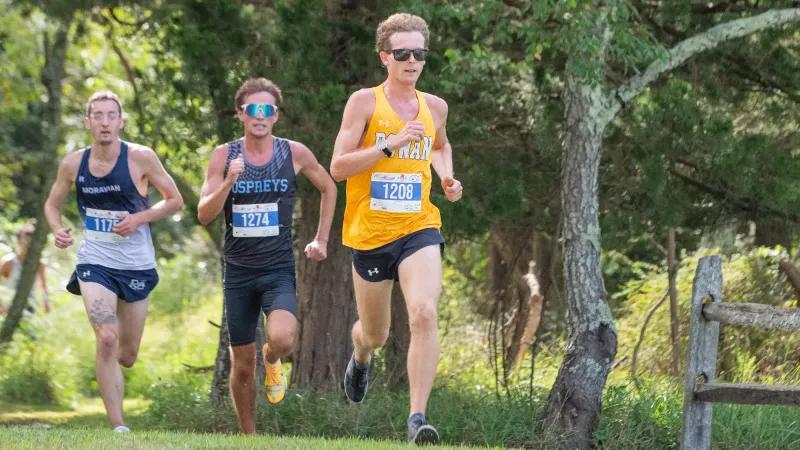 Rowan Men's Cross Country earns second-place finish at Osprey Open