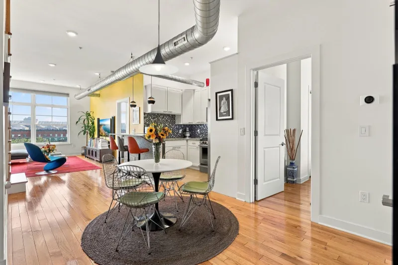 This Downtown Jersey City Penthouse Has a Wraparound Roof Deck With 270-Degree Views