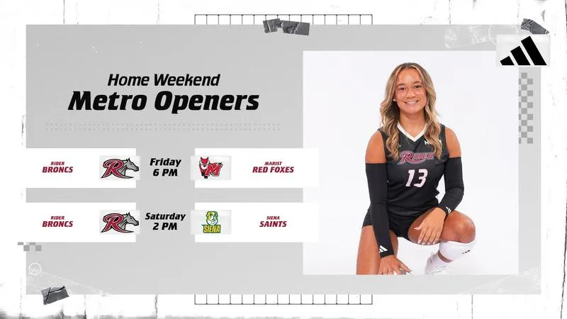 Volleyball Hosts Marist and Siena to Open Metro Play