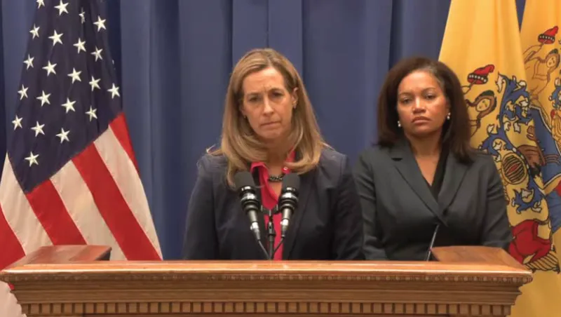Sherrill's Caldwell Resignation Presser: Duck, Dodge, Blame Trump
