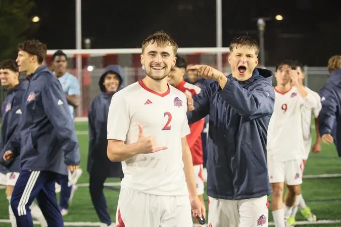 Men's Soccer Opens America East Play With 2-1 Win Over Binghamton