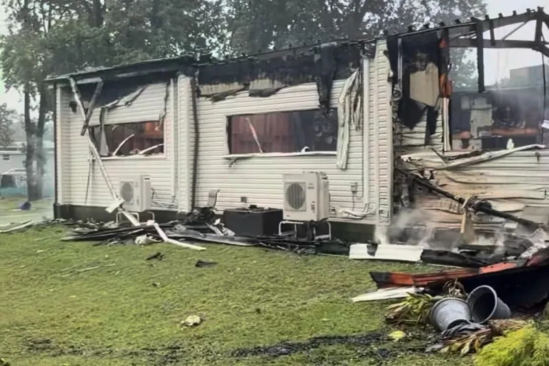 Edison Elks lodge destroyed by fire during nor'easter