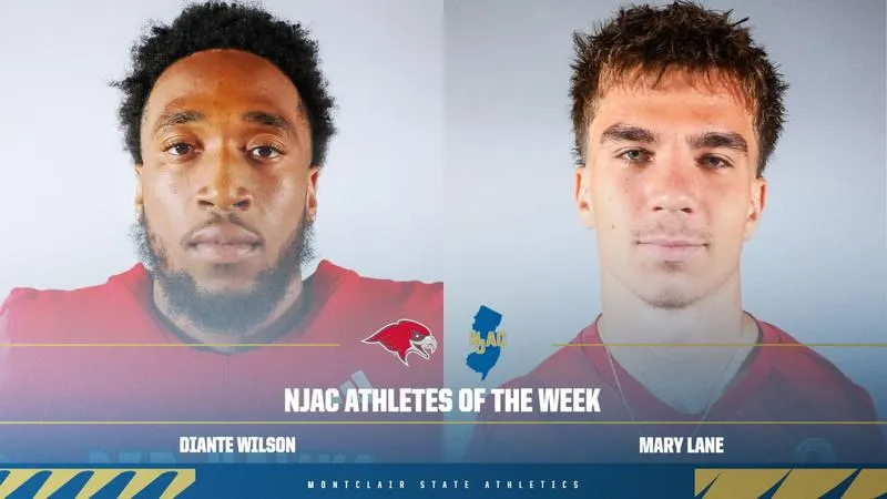 Wilson & Lapczynski Named NJAC Athletes of the Week