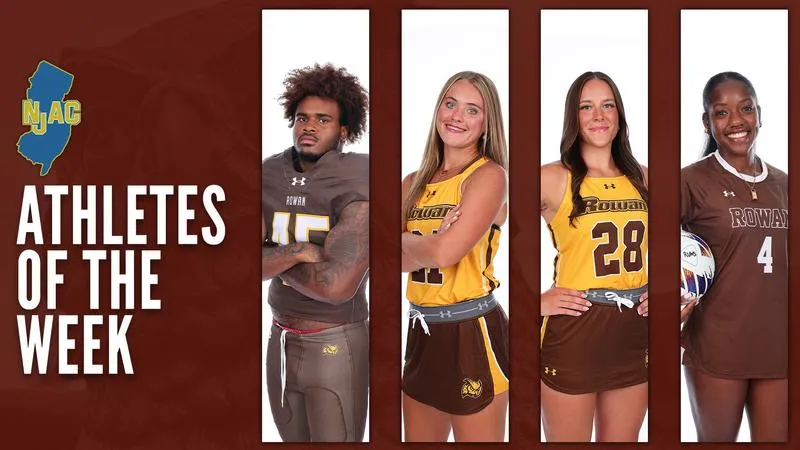 Peyton, Kowalczyk, McManis and Baker Score NJAC Weekly Accolades