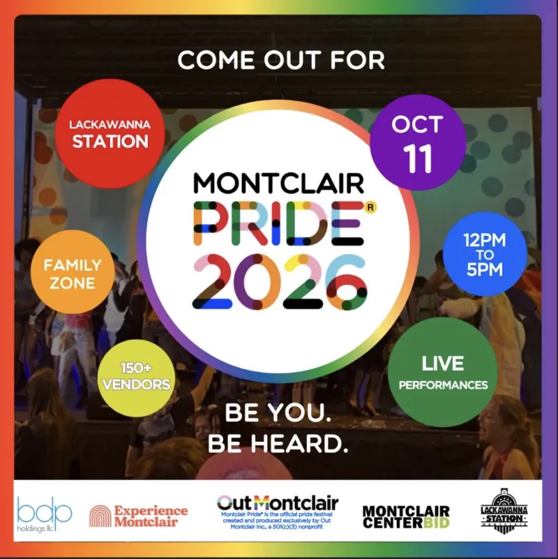 Montclair Pride Returns Oct. 11 With New March, Full Day of Celebration