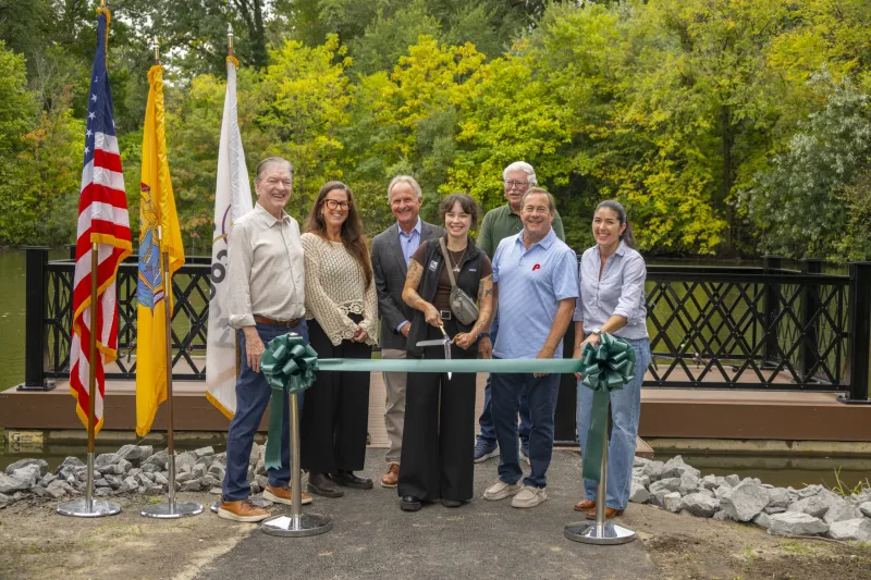 Commissioners celebrated grand opening of $1.3 million in improvements at Newton Lake Park