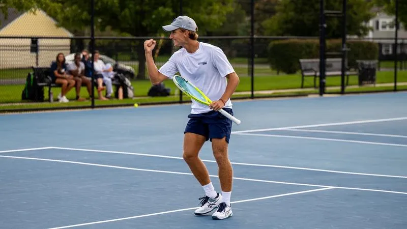 Monmouth Men's Tennis Secures 6-1 Win Over Adelphi in Home Opener