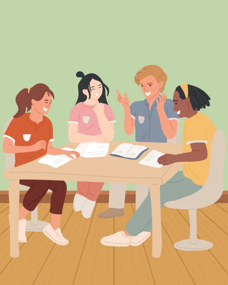 Rowan students discuss how to make friendships last beyond the classroom