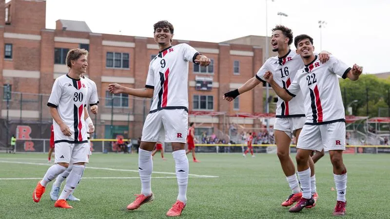 Scarlet Raiders Open NJAC Play in Style Behind Vieira's Hat Trick