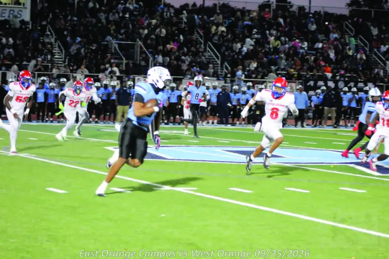 West Orange HS football team defeats East Orange Campus for fourth win in a row