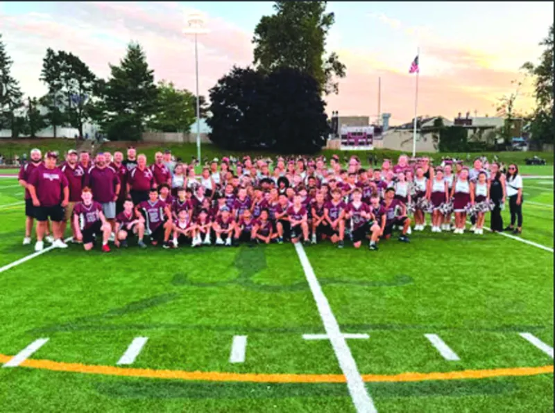 Nutley Recreation kicks off football season with pep rally