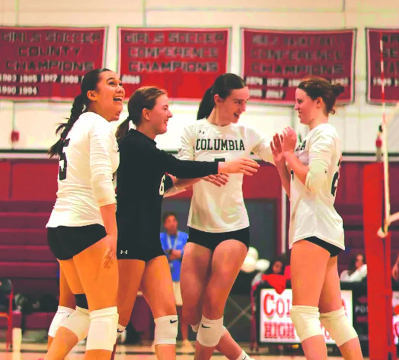 Columbia HS girls volleyball team notches victories