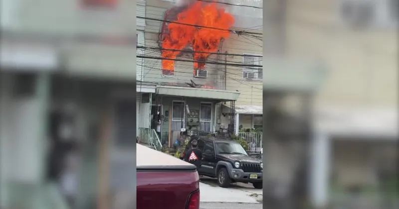 1 dead, 6 hurt in Jersey City house fire