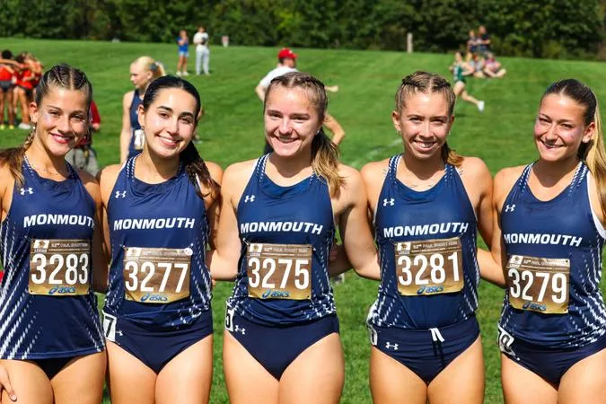 Sarnicola and Simko Lead Monmouth Women's Cross Country to Top-10 Finish At Paul Short Run